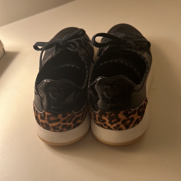 Cole Haan black/leopard tennis shoes size 7.5 - Picture 4 of 4